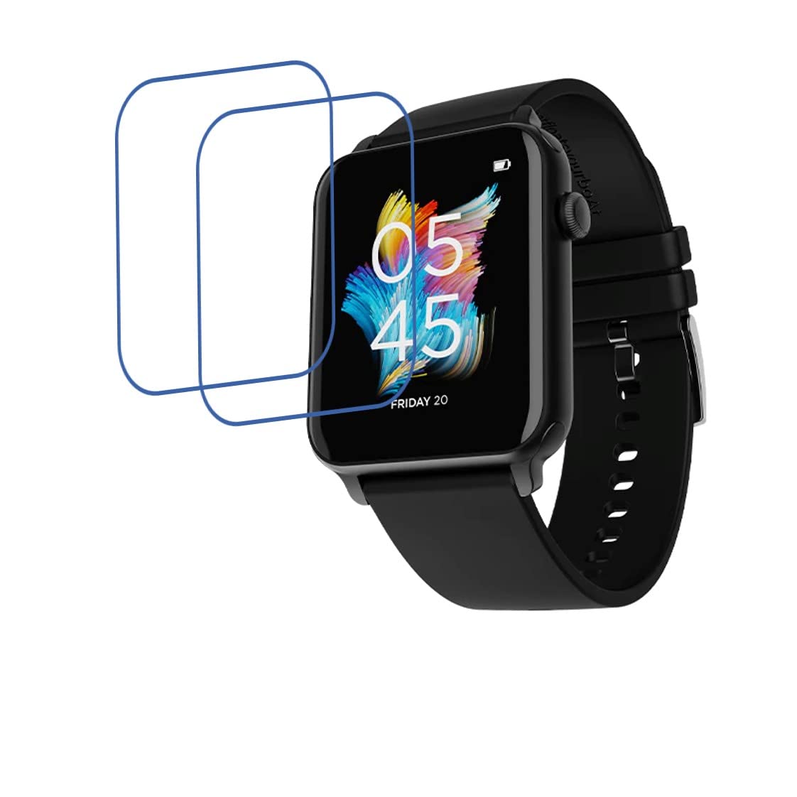 DVTECH® (Pack of 02 Protective Ultra Clear Unbreakable Smartwatch Screen Guard for bOAt Storm Call (Not a Tempered glass) (B0BCGM4B33) Amazon Price History, Amazon Price Tracker