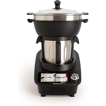 CREATE CHEFBOT TOUCH PRO CONNECT/Multifunctional Intelligent Food Processor with Touchscreen / 4.5 L Capacity 26 Programmes 12 Speeds + Turbo Function 1200 W