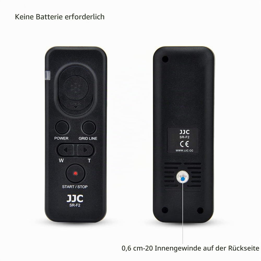 JJC 8-in-1 Video Fernauslöser Multi-Terminal Kabel-Fernbedienung für Sony FDR- AX33 AX53 PJ410 CX405 CX900 & a6600 a6100 a6500 a1 a7R V a7 IV A9 II RX100 VII a7R IV A7 Kamera Ersetzen Sony RM-VPR1