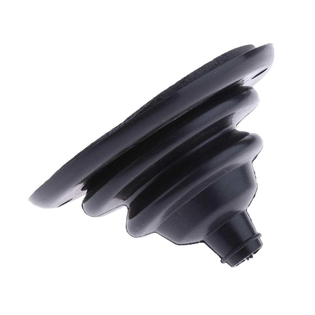 Gazechimp 4 Pouces 100mm Marine Rigging Direction Shift Câble De Botte Trou Shifter Couverture Soufflets De Protection pour Bateau Yacht Ship - Noir