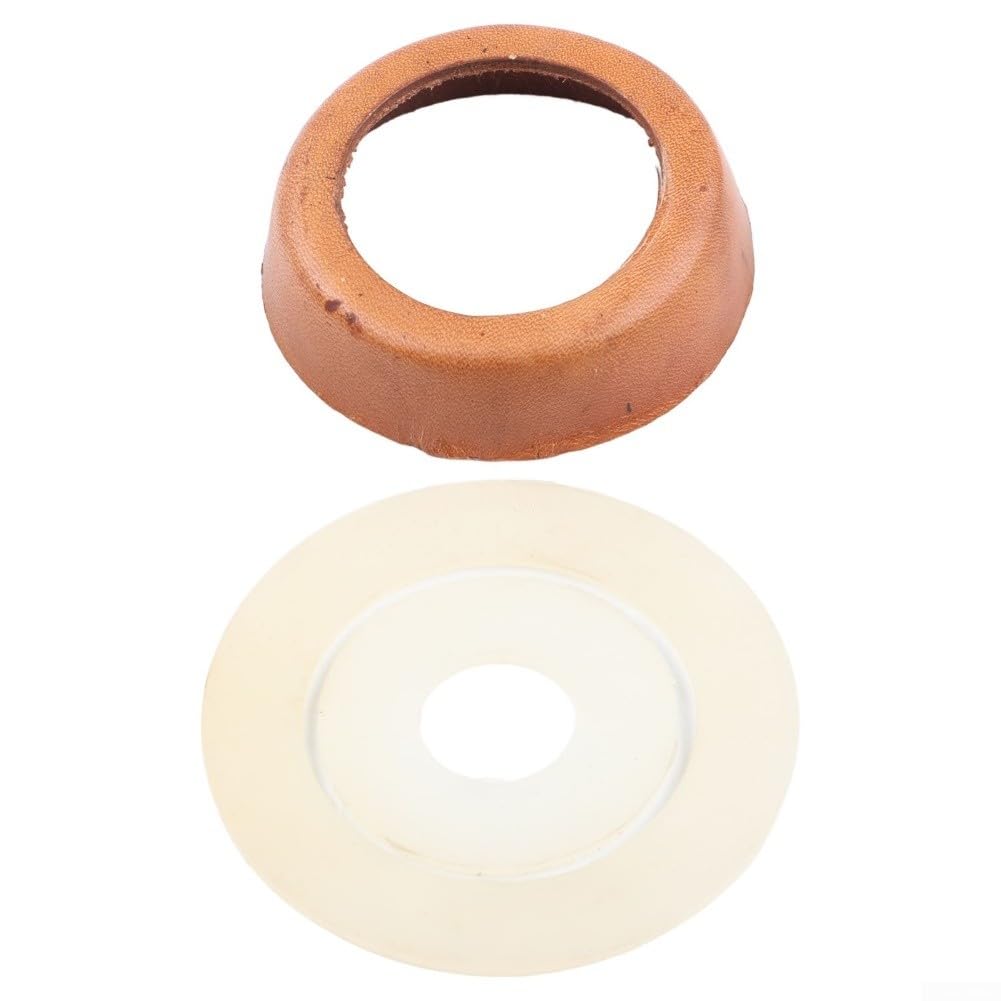 Typ 75 Handpumpe Ersatzkolben mit Lederdichtung, langlebigem Gusseisenkolben und verzinkter Stange für zuverlässige Wasserdurchflussleistung (B)