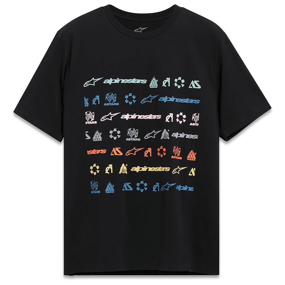 Alpinestars Men's Glyfs Csf Tee T-Shirt, Black, XXL