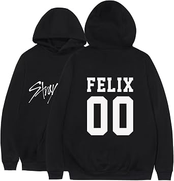 KPOP Skz Felix Merch Hoodie Bangchan Jisung Minho Changbin Sweaters Hyun jin Album Unisex Adults Pullover Top