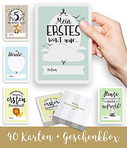 Cadeaux De Naissance Et Souvenirs Albums Souvenirs Milestone Cartes Photos Unisexe Futures Mamans Et Par Age 48 Cartes Premieres Fois De Bebe Gobesty Cartes Souvenir Bebe Rhymepartners Net