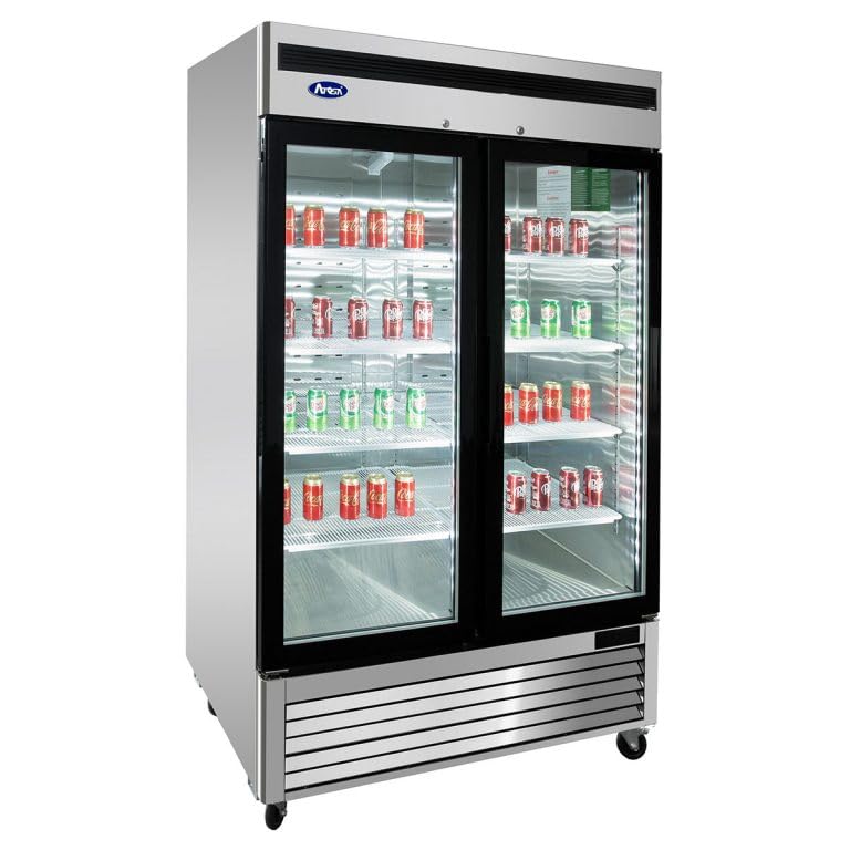 Commercial Glass Door Freezer Merchandiser by Atosa