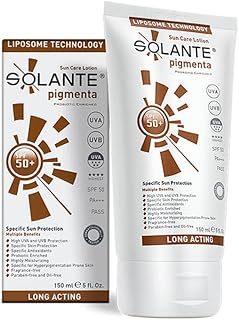 Solante Pigmenta Lekeli Ciltler için 150 ml 50 Faktör Güneş Losyonu