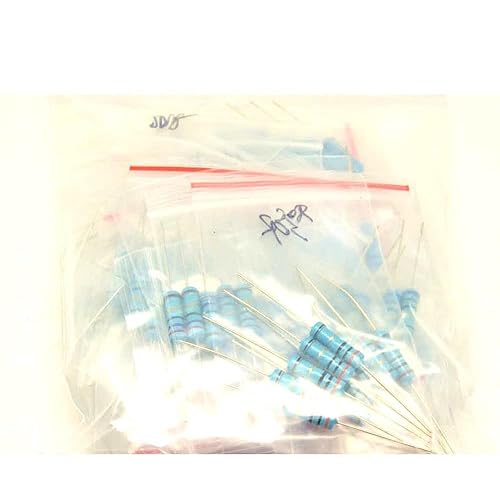150pcs 1% 1W 30Values*5pcs=150pcs 10Ohm ~1M Metal Film Resistor Assorted Kit