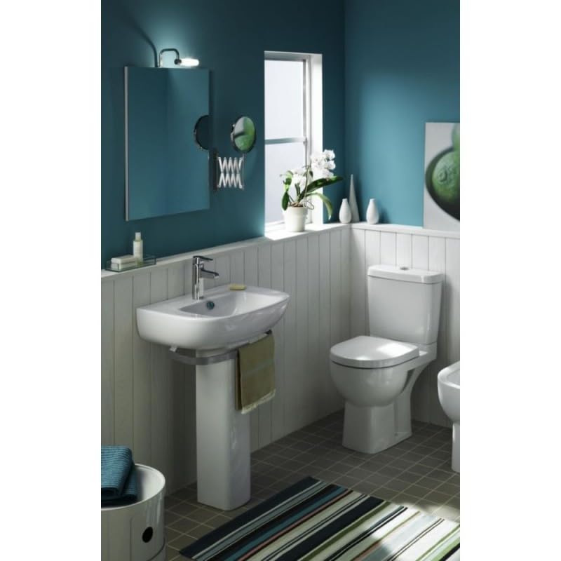 Jacob Delafon - Colonne en céramique, compatible avec lavabo Struktura non meulé - Blanc - 18565W-00