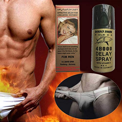 Preisvergleich Produktbild Deadly Shark 480000 Speeding Spray reduziert die Empfindlichkeit der männlichen Penispflege gegenüber verzögerter Ejakulation