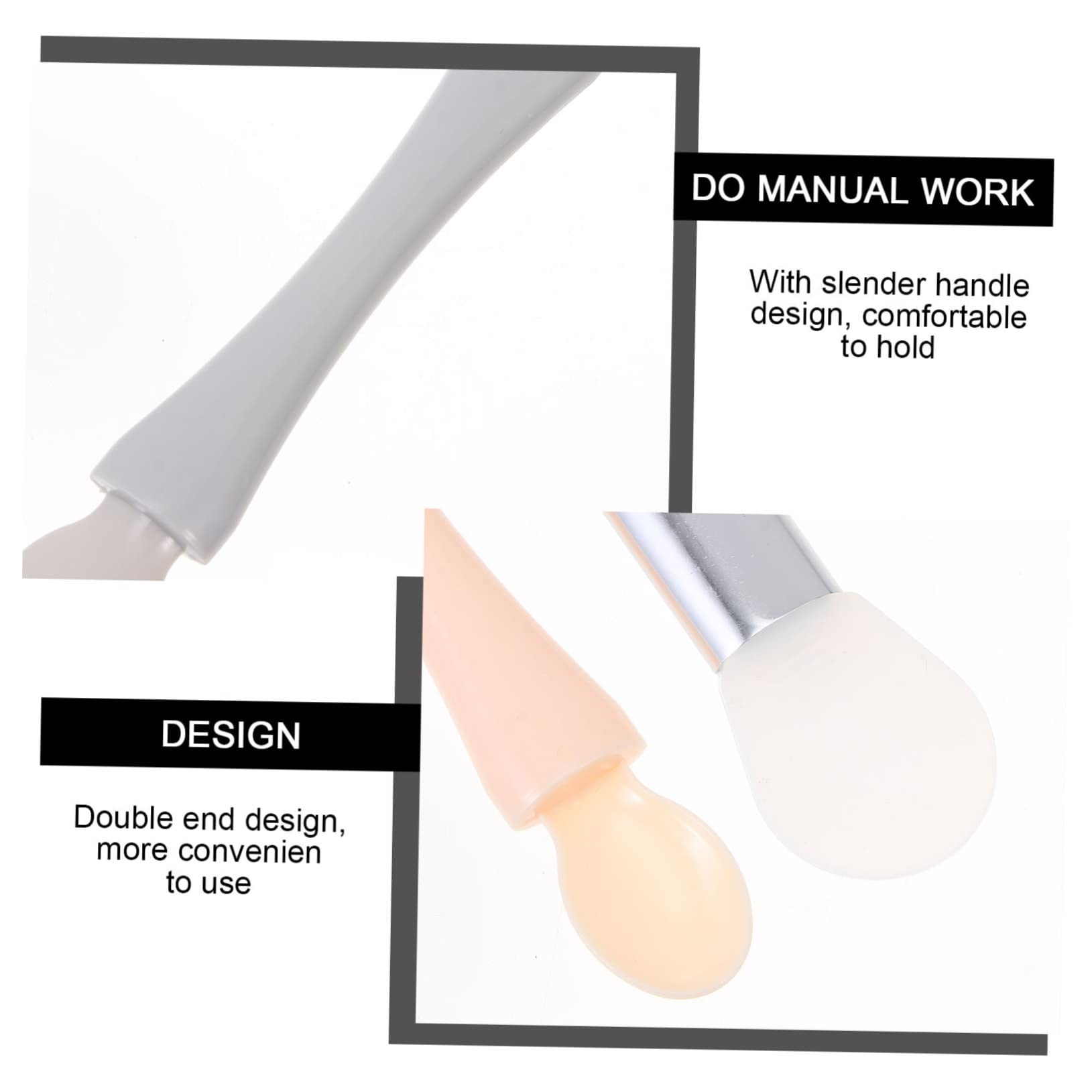 Didiseaon 15 Pz pennello maschera applicatori per trucco strumenti di argilla Spazzola per maschera Spazzola per applicare maschere strumenti per la cura del lavandino ragazza