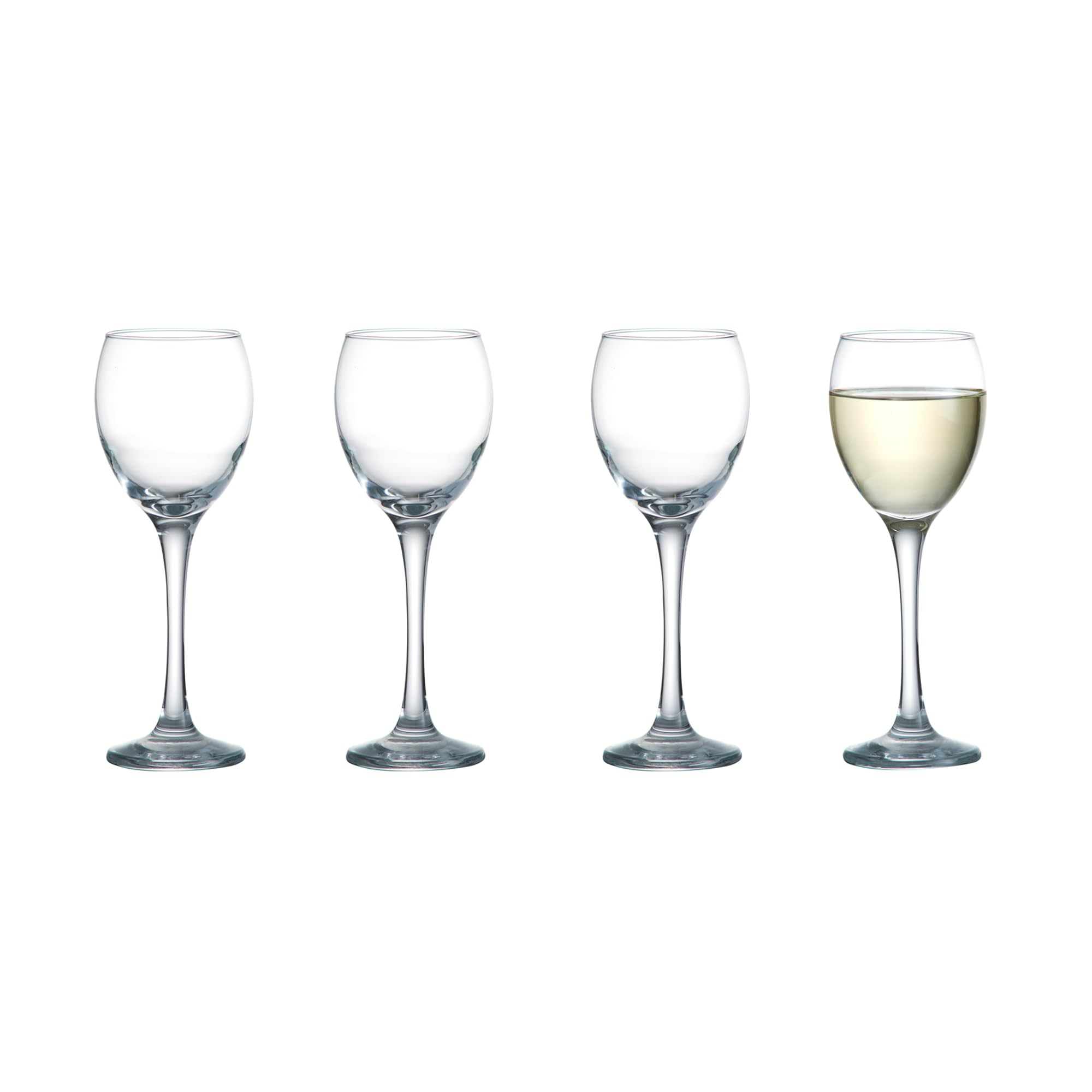 Ravenhead Mode Set Of 4 White Wine Glasses 24.5cl