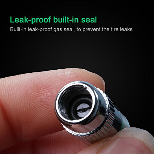 Sangmei Tampas das válvulas do sensor de alerta do sensor de alerta do medidor de pneu do carro 4PCS