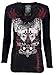 Rebel Saint by Affliction Women's T-Shirt Garage S Black