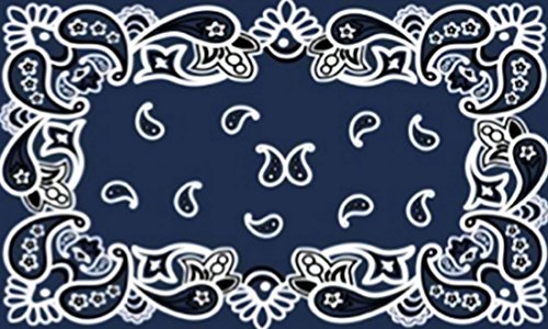 Gift Company Felpudo Bandana Azul, Coco, Multicolor, 75 x 2 x 45 cm