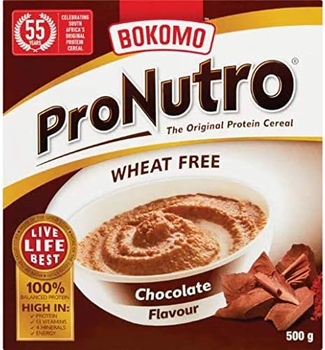 Bokomo ProNutro Wheat Free Chocolate Cereal 500g (2-pack)