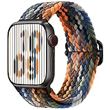 VEMIGON Compatible with Apple Watch Strap 38mm 40mm 41mm 42mm 44mm 45mm 46mm 49mm, Solo Loop Nylon Braided Sport Band for iWatch Series 11 10 9 8 7 6 5 4 SE3 SE2 SE Ultra 3 2 1 (Watch is Not Included)