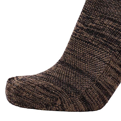 EnerWear 4P Pack Men's Merino Wool Blended Blister Free Trail Socks3