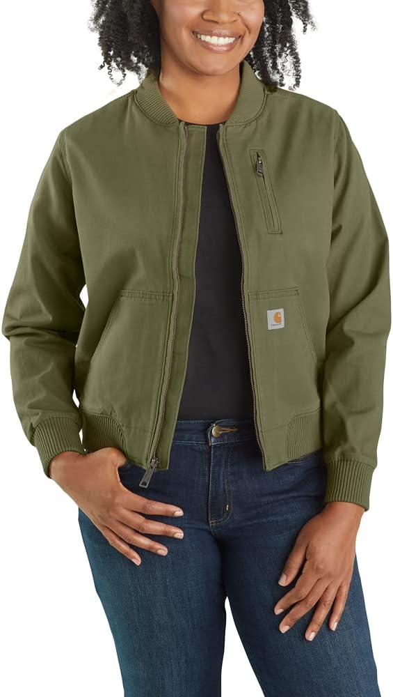 Carhartt womens Crawford Bomber Jacket Jacket
