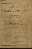  Abrégé de la Théorie de la Musique.