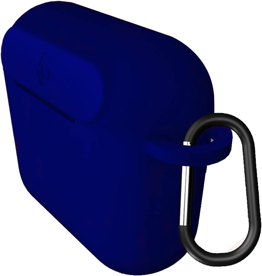 MEIYIN Durable Silicone Earphone Case Protective Cover Shell with Carabiner for Skull-Candy Indy