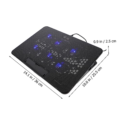 Base para laptop con ventilador ajustable Uonlytech miniatura 5