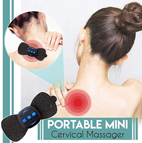 Preisvergleich Produktbild Tragbares Mini-Zervixmassagegerät Multifunktions-Mini-Puls-Silikagel-Ma...