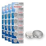 Tenergy CR1632 3V Lithium Button Cell, for Watches, Key Fobs, Calculators, Medical Devices, and More, 20 Count (Pack of 4)