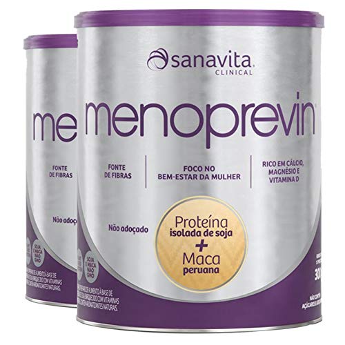 Kit 2 MENOPREVIN® Multivitamínico feminino da Sanavita 300g