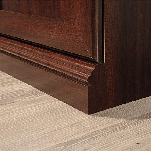 Sauder Palladia Libreria Con Ante – Ciliegio – 74,6x35,3x182,5 Cm – 3 Ripiani Regolabili, Passacavi, Montaggio Facilitato - 6