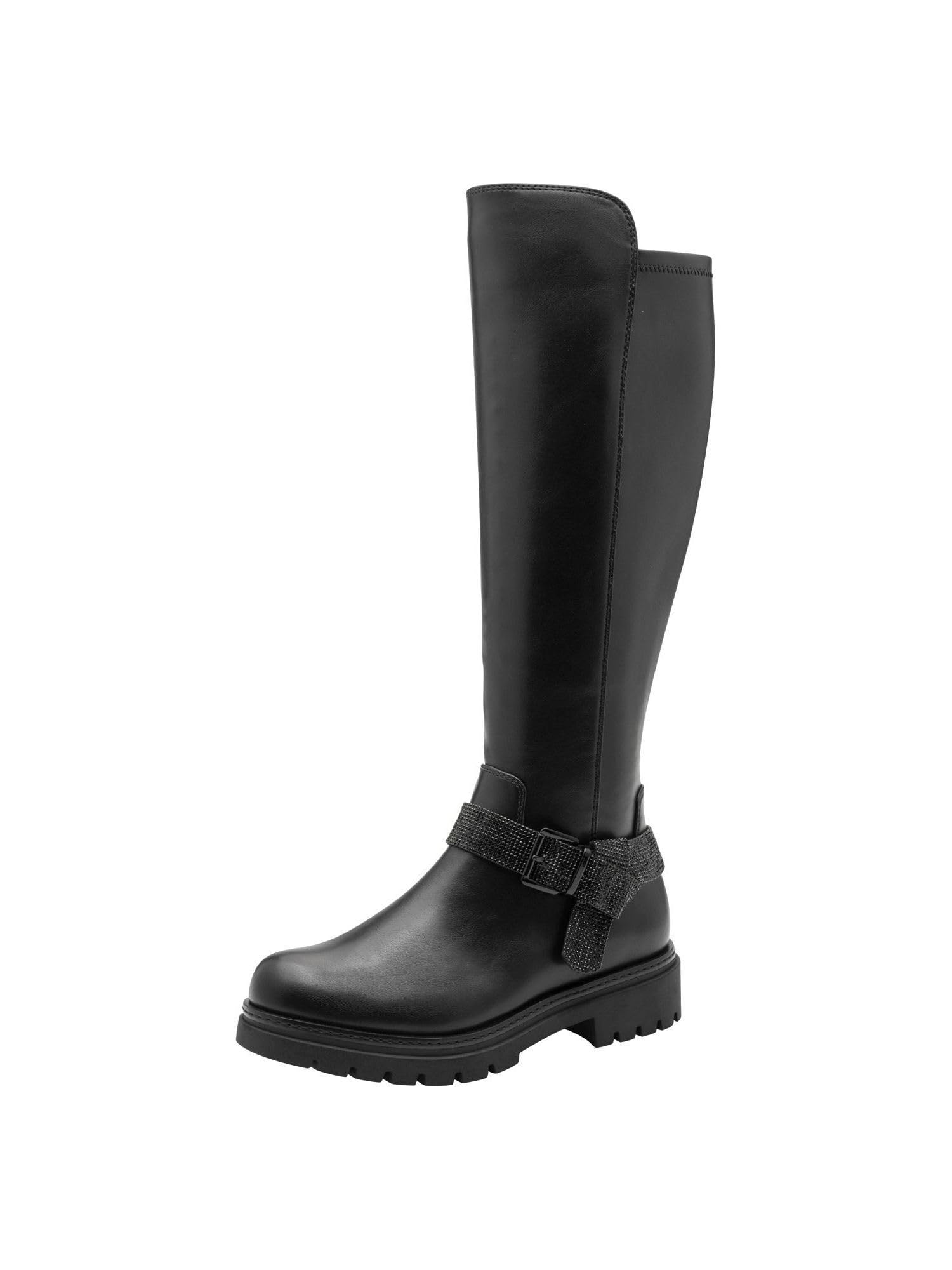 Marco Tozzi Women's Guido Maria Kretschmer 2-85600-45 Fashion Boot, Plain Black, 3.5 UK