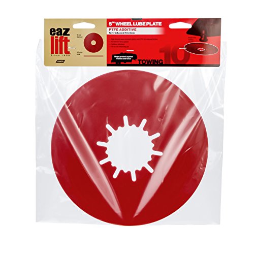 Camco EAZ-Lift Premium 10 Camper/RV 5th Wheel Lube Plate - Features No Tool Installation & Protects 5th Wheel Trailer Against Friction and Wear - Crafted w/PTFE (44668)