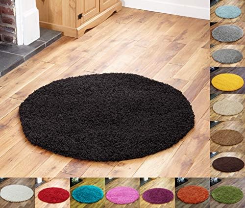 Everest 5 cm Thick Pile Shaggy Modern Area Rugs Small to Large Rugs Floor Living Room Hall Bedroom Rugs Rugs Rug Runners Duck Egg Blue 80 x 150 cm (2ft 8" x 4ft 11")