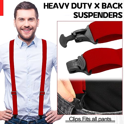 Image of Janmercy Men X-Back Hidden Suspender Airport Friendly