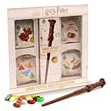 Bertie Botts in verschiedenen Geschmacksrichtungen, Schokofrosch und Slugs