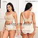 Xcutting Soft Sleep Wirefree Bras for Women Full Coverage No Underwire Wireless Bras Comfortable Sports Bras for Sagging Breasts Padded (Nude,Medium)
