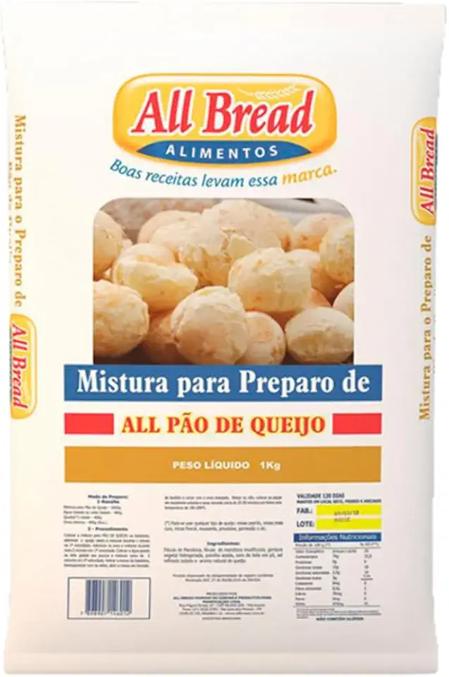 MIST P/PAO DE QUEIJO ALL BREAD PCT (UN)