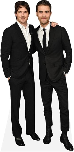 Ian Somerhalder And Paul Wesley (Duo) Mini Celebrity Cutout