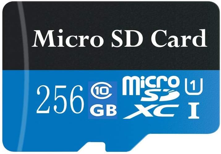 256GB Micro SD SDXC Memory Card High Speed Class 10 with Micro SD Adapter