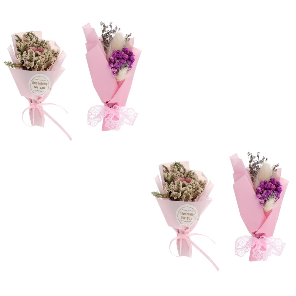 VICASKY 4pezzi Auto Clip Profumo Secchi Per Decorazione Elegante e Per Auto Ufficio e Altro