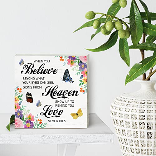 Believe-Heaven-Love-Wood-Box-Sign-Home-Decor-Rustic-Butterflies-Floral-Spring-Summer-Wooden-Box-Sign-Block-Plaque-for-Wall-Tabletop-Desk-Decoration Believe Heaven Love Wood Box Sign Home Decor Rustic Butterflies Floral Spring Summer Wooden Box Sign Block Plaque for Wall Tabletop Desk Decoration
