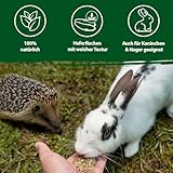 Eggersmann volaris Haferflocken 2 kg – Vogelfutter für Wildvögel – Haferflocken ideal auch als Tierfutter für Igel, Kaninchen & Nager – Wildvogelfutter geeignet für die Ganzjahresfütterung