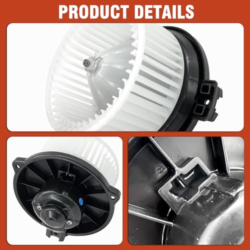 Image of AC Heater Blower Motor with fan 700001 Fit for Honda Insight 2000-2006, Accord 1994-1997, Civic 1992-2000, Prelude 1992-1996, Civic del Sol 1993-1997, For Acura CL 1997-1999, Integra 1994-2001