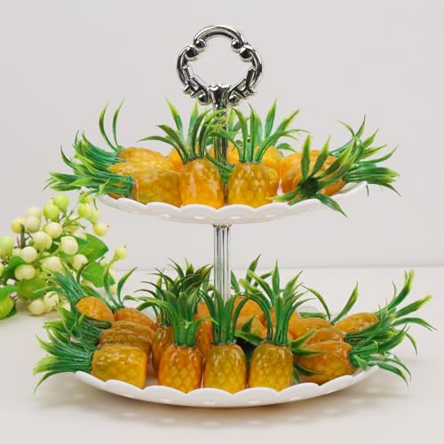 Gresorth FRUIT-465-FBA 20Pcs Decoration Mini Pineapple Realistic Artificial Fruit Model Fake Lifelike Foam Simulation Ornament House Supermarket Restaurant thumb #6