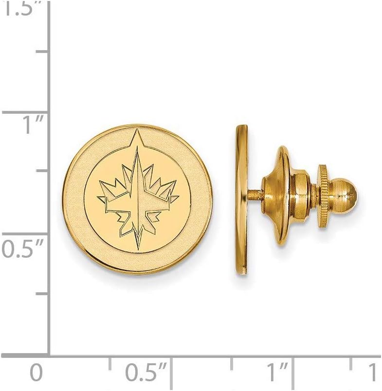 Winnipeg Jets Lapel Pin (14k Yellow Gold)