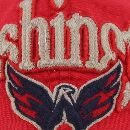 Reebok Nhl Washington Capitals Garment Wash Adjustable Slouch Hat - Red Er82Z #TOP2
