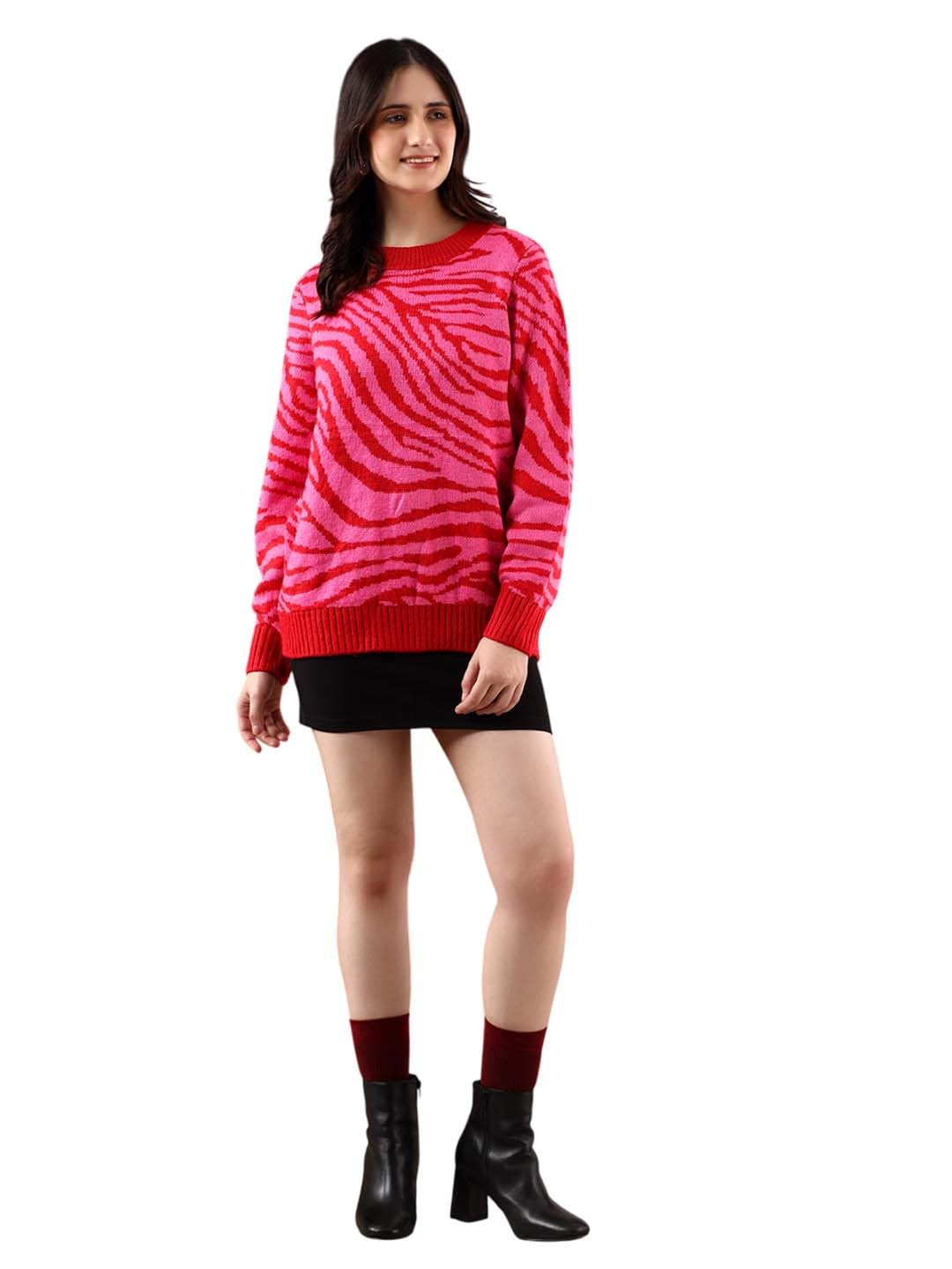 kotty Women's Cotton Blend Modern Pullover Sweater-picture-46