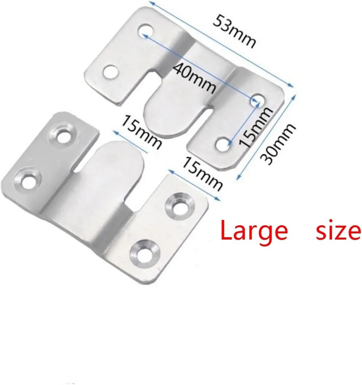 Stainless Steel Embedded Picture Frame Hooks, 2pcs Suitable For Hanging Frames, Mirror, And Photo