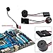 AXLIZER 2PCS PC Motherboard Internal Speaker, Computer Motherboard Built-in Speaker, Alarm Buzzer, Black, 2.36 Inch, Wired, Mono, 1 Watt, Plastic, Limited Warranty