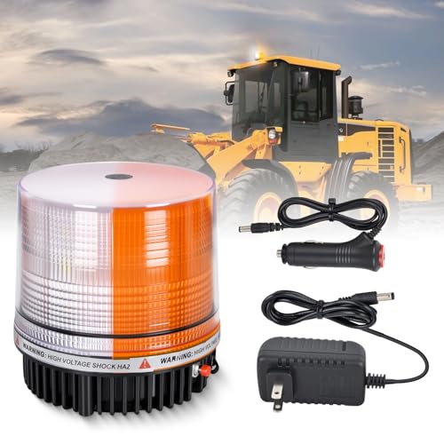 Image of Nilight 18LED Strobe Lights Amber White Wireless Rotating Beacon Light