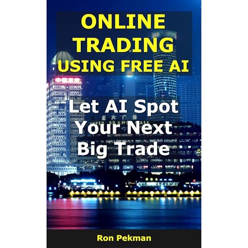 Online Trading Using Free AI Audiolibro Por Ron Pekman arte de portada